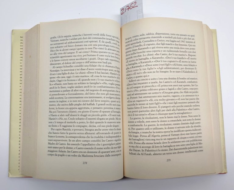 Oriana Fallaci Intervista con il potere Rizzoli 1° edizione 2009