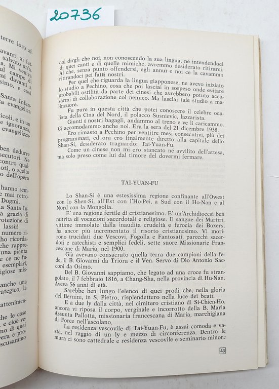 P. Alfredo Passari Frammenti di vita missionaria in Cina 1936-1951 …