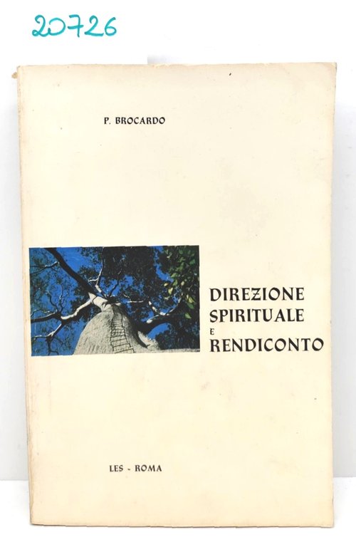 P. Brocardo Direzione spirituale e rendiconto Les Roma 1966