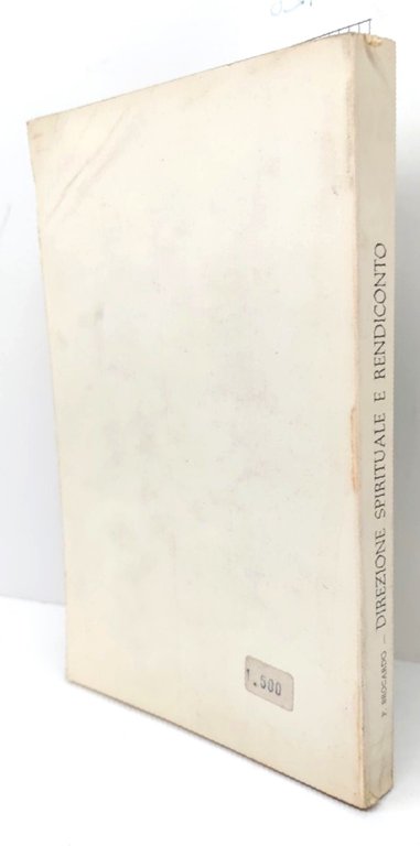 P. Brocardo Direzione spirituale e rendiconto Les Roma 1966