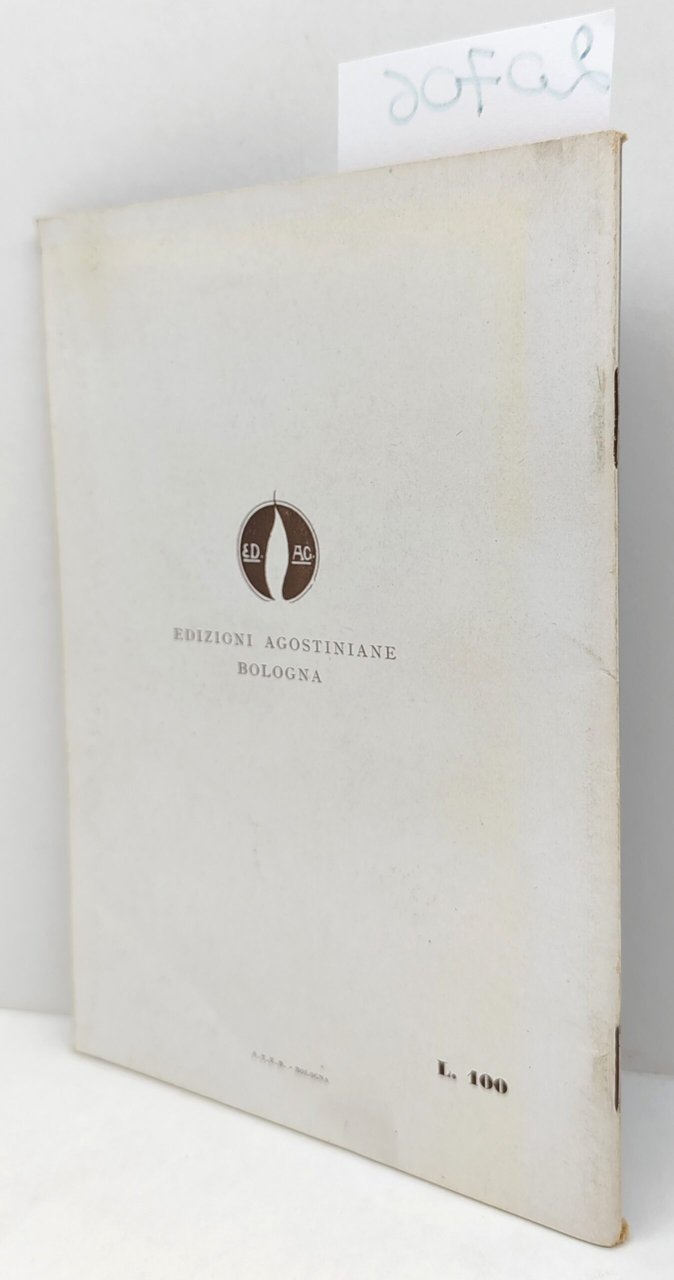 P. Domenico Gentili S. Agostino vescovo e dottore 1954 Edizioni …
