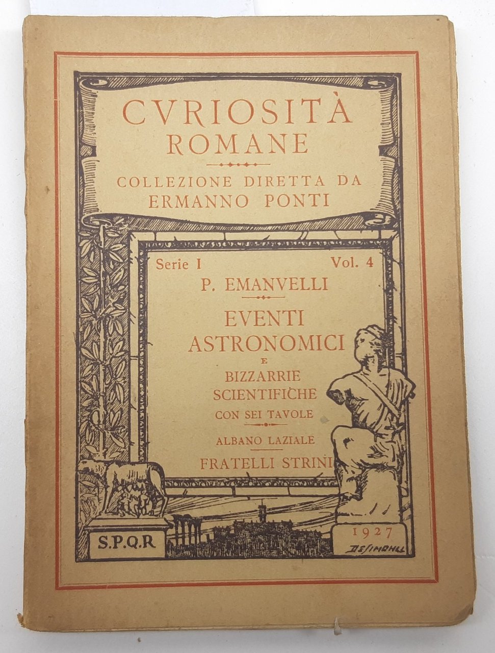 P. Emanuelli Eventi astronomici e bizzarrie scientifiche Strini 1927