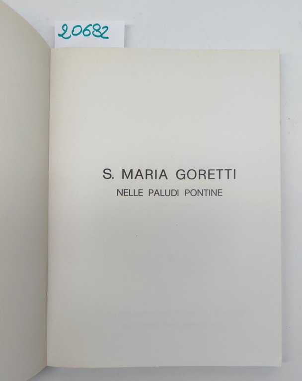 P Fortunato Ciomei Di Simone Sconocchia Santa Maria Goretti nelle …