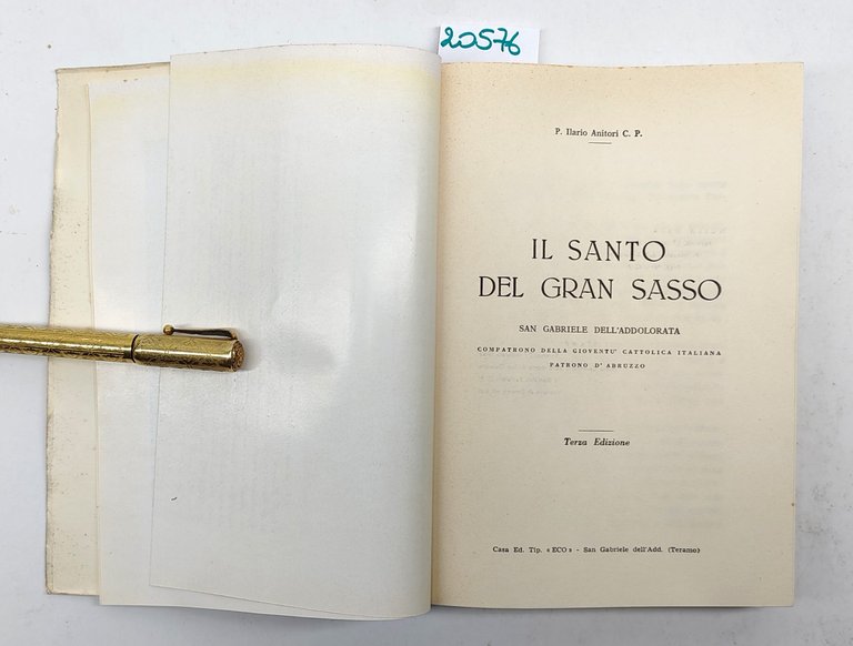 P. Ilario Antinori Il santo del Gran Sasso 3° edizione …