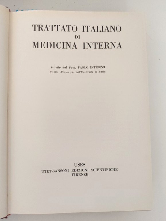 P. Introzzi Trattato italiano di medicina interna canale digerente peritoneo … | Immagine Gallery 5