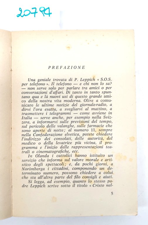 P. Leppich Cristo e il suo fiasco? Edizioni Paoline 1961