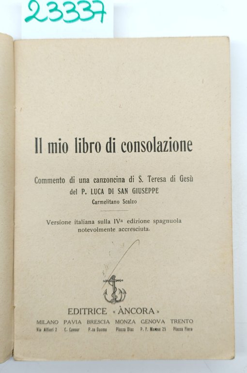 P. Luca di San Giuseppe Massime di S Teresa di … | Immagine Gallery 3