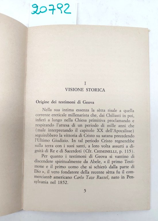 Padre Guglielmo da Corlo I testimoni di Geova Elle Di …