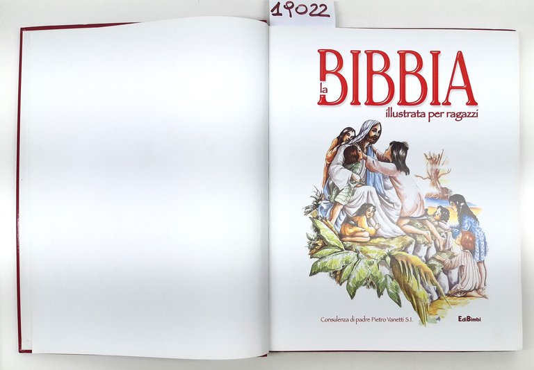 Padre Pietro Vannetti La Bibbia illustrata per ragazzi Edibimbi 1994