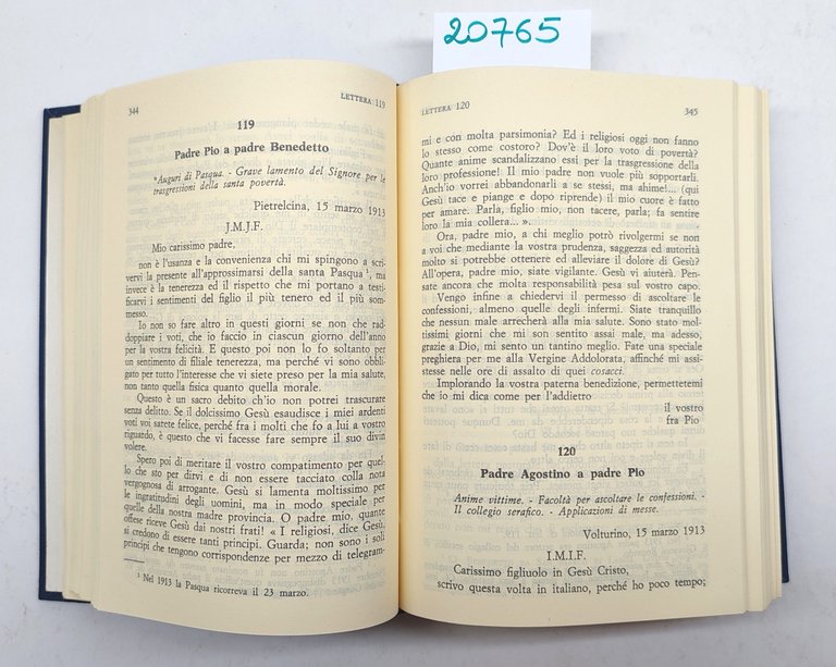 Padre Pio da Pietrelcina Epistolario 1 San Giovanni Rotondo 1973