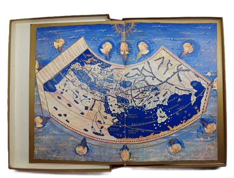 Pagani Lucchetti Claudii Ptolemaei COSMOGRAPHIA (Tabulae) Grafica Gutenberg 1975