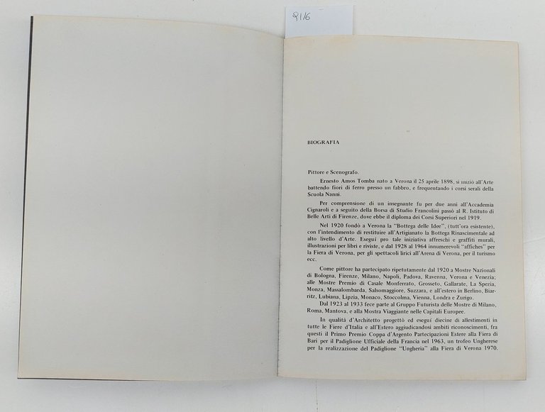 Panorama d'arte moderna grafica Tomba Foglio editore | Immagine Gallery 4