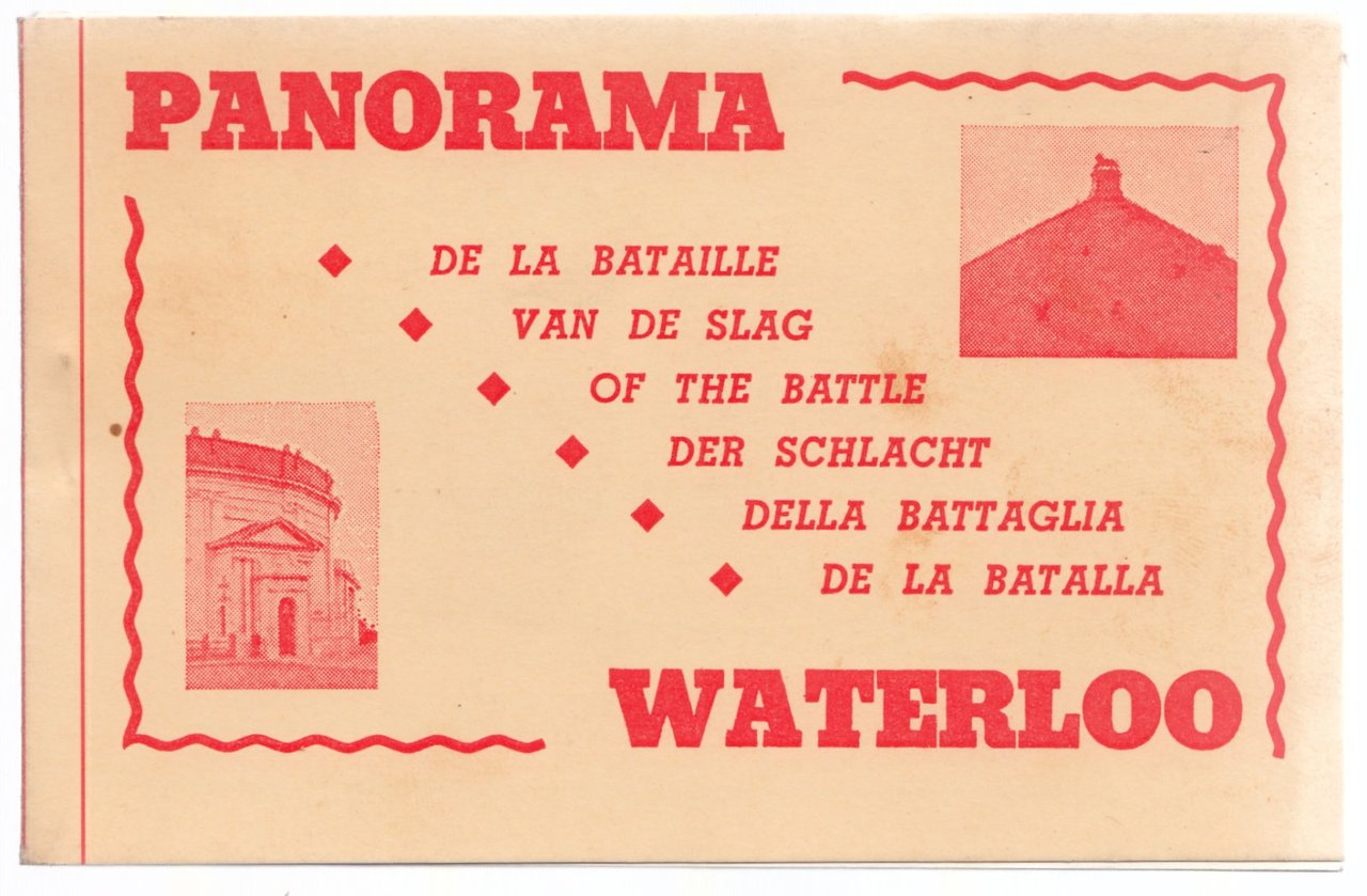 Panorama Della Battaglia Waterloo Ed. Genva