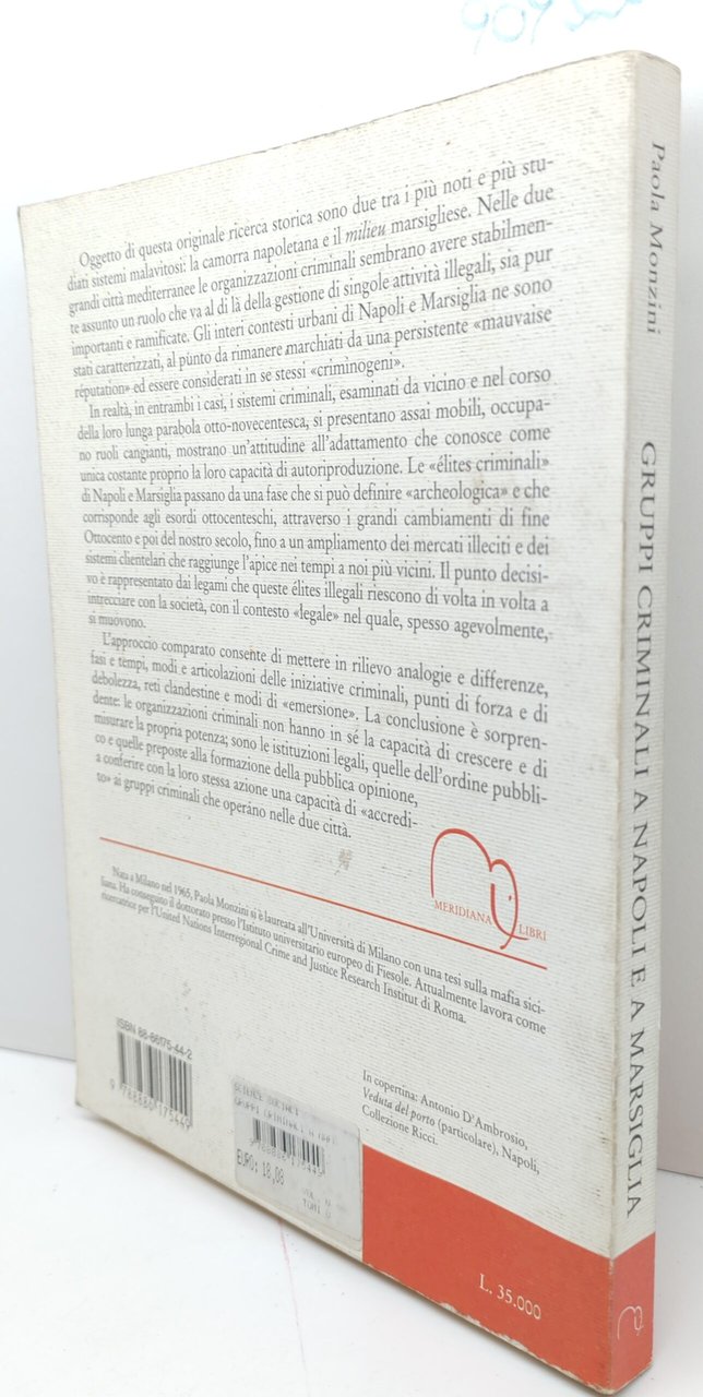 Paola Monzini Gruppi criminali a Napoli e a Marsiglia Meridiana … | Immagine principale