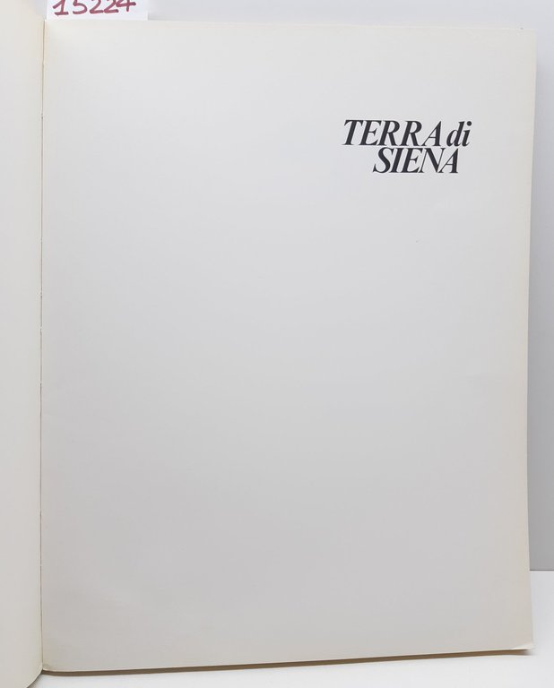 Paolo Cesarini Terra di Siena Azienda Autonoma Turismo Siena 1982