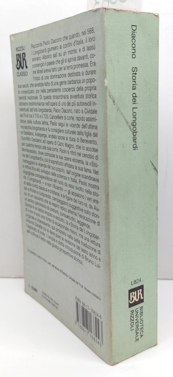 Paolo Diacono Storia dei Longobardi BUR Rizzoli 1° edizione 1991 | Immagine Gallery 2