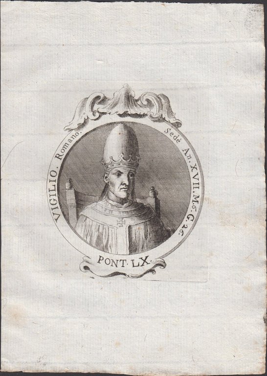 Papa S. Vigilio Romano Pont. LX