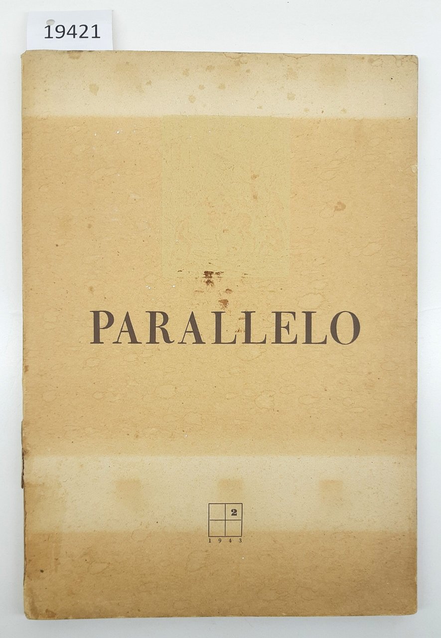 Parallelo rivista trimestrale di letteratura arte e cultura anno I … | Immagine principale