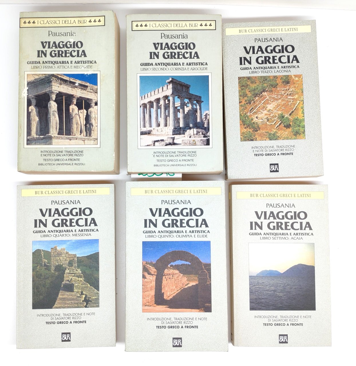 Pausania Viaggio in Grecia BUR Rizzoli 1991-2001 solo i primi … | Immagine principale