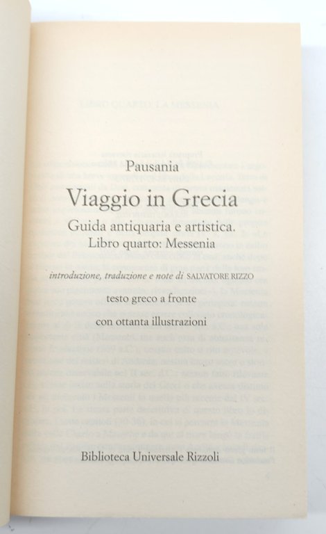 Pausania Viaggio in Grecia BUR Rizzoli 1991-2001 solo i primi … | Immagine Gallery 6