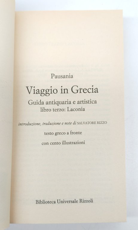 Pausania Viaggio in Grecia BUR Rizzoli 1991-2001 solo i primi … | Immagine Gallery 7