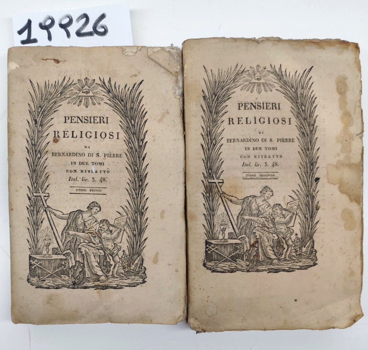 Pensieri religiosi di Bernardino di S. Pierre in due tomi …
