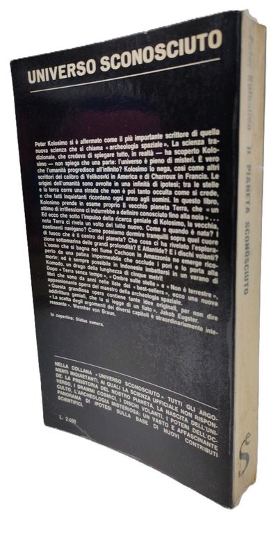 Peter Kolosimo Il pianeta sconosciuto Sugar 1969