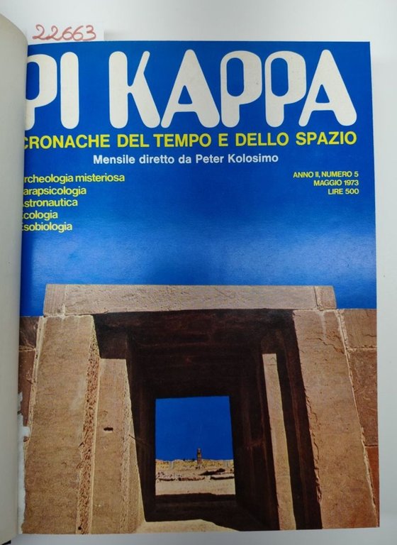 Pi Kappa Maggio ottobre 1973 SugarCo