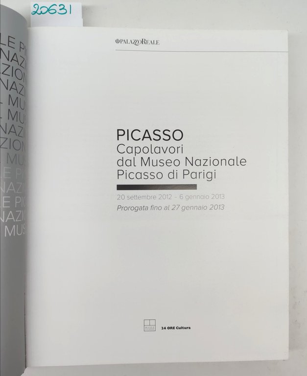 Picasso capolavori dal museo nazionale Picasso di Parigi 2013 24 …