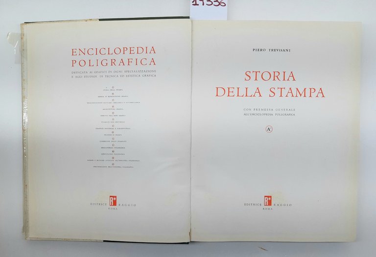 Piero Trevisani Storia della Stampa Ed. Raggio 1953 | Immagine Gallery 5