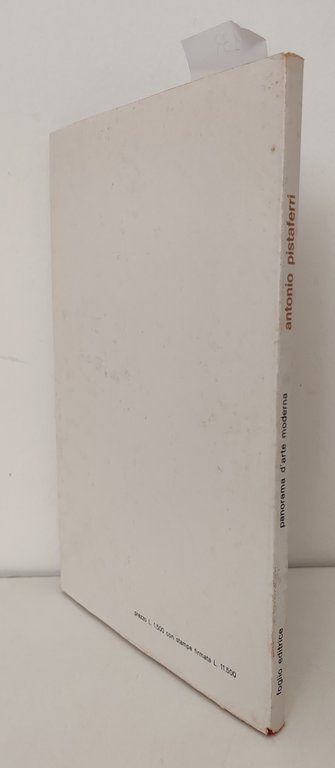Pistaferri panorama d'arte moderna grafica La Nuova Foglio editrice
