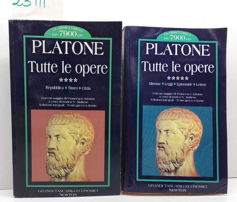 Platone Tutte le opere 5 volumi Grandi Tascabili Newton 1997 | Immagine Gallery 4