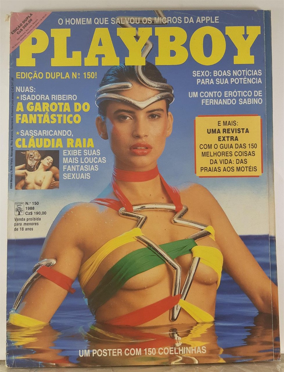 Playboy numero 150 1988 edizione Cecoslovacchia