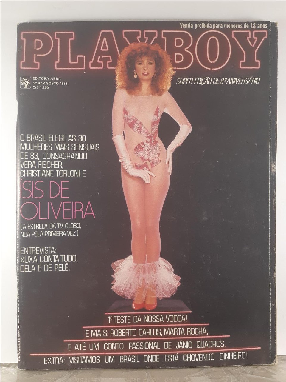 Playboy numero 97 1983 edizione brasiliana