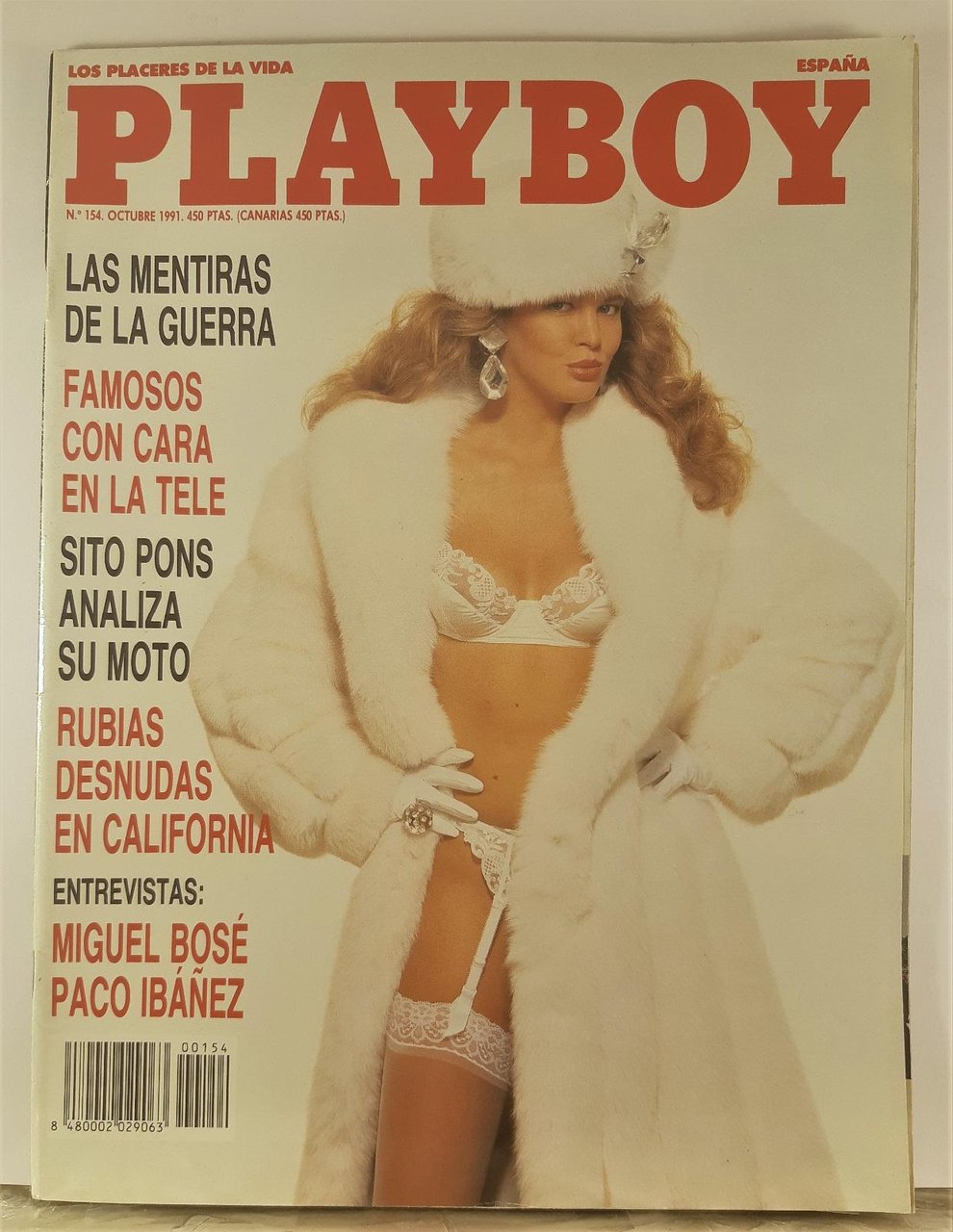 Playboy ottobre 1991 edizione Spagna