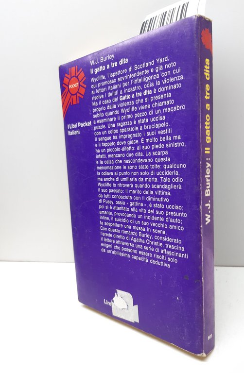 Pocket mistero serie viola W. J. Burnley Il gatto a …