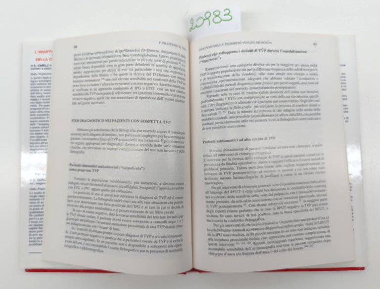 Prandoni Vigo La diagnosi della trombosi venosa profonda e dell'embolia …