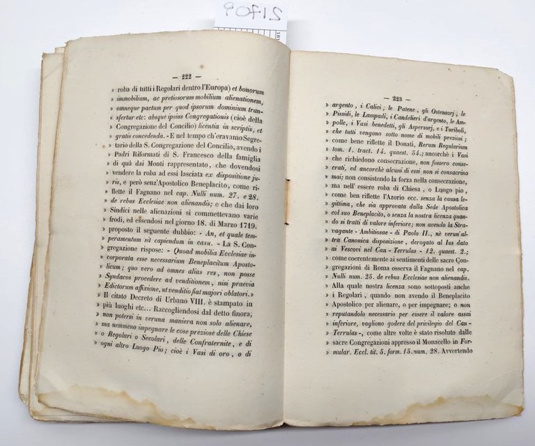 Praxeos regulae circa contractus rerum eccclesiasticarum rite ineundos ab Aloisio …