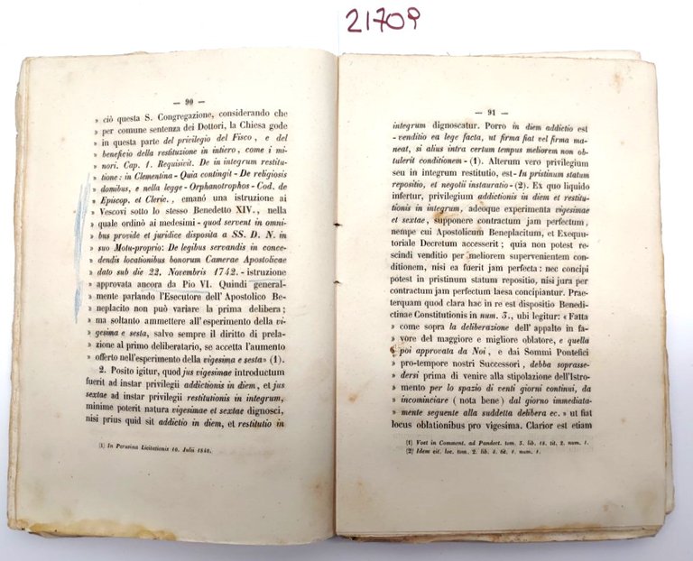 Praxeos regulae circa contractus rerum eccclesiasticarum rite ineundos ab Aloisio …