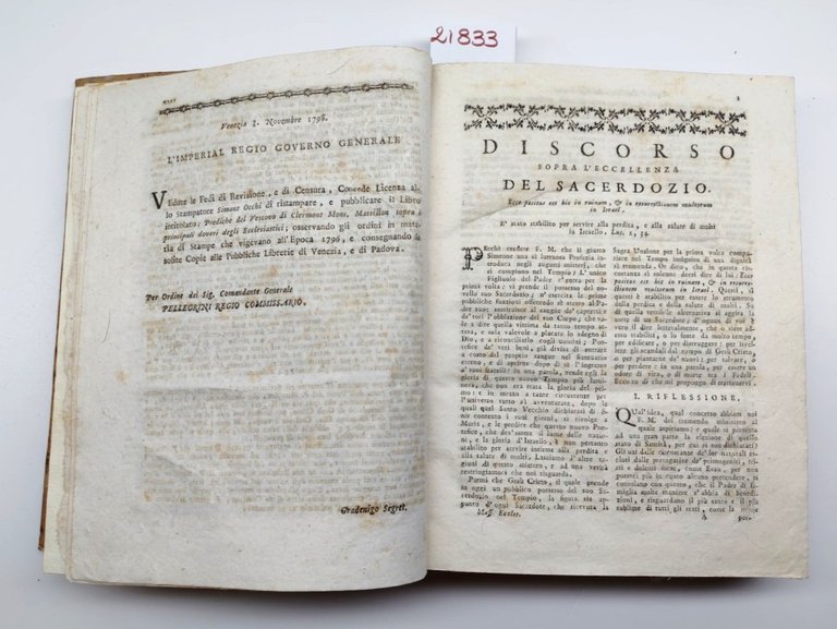 Prediche di Monsignor Massillon vescovo di Clermont + Sermoni sopra …