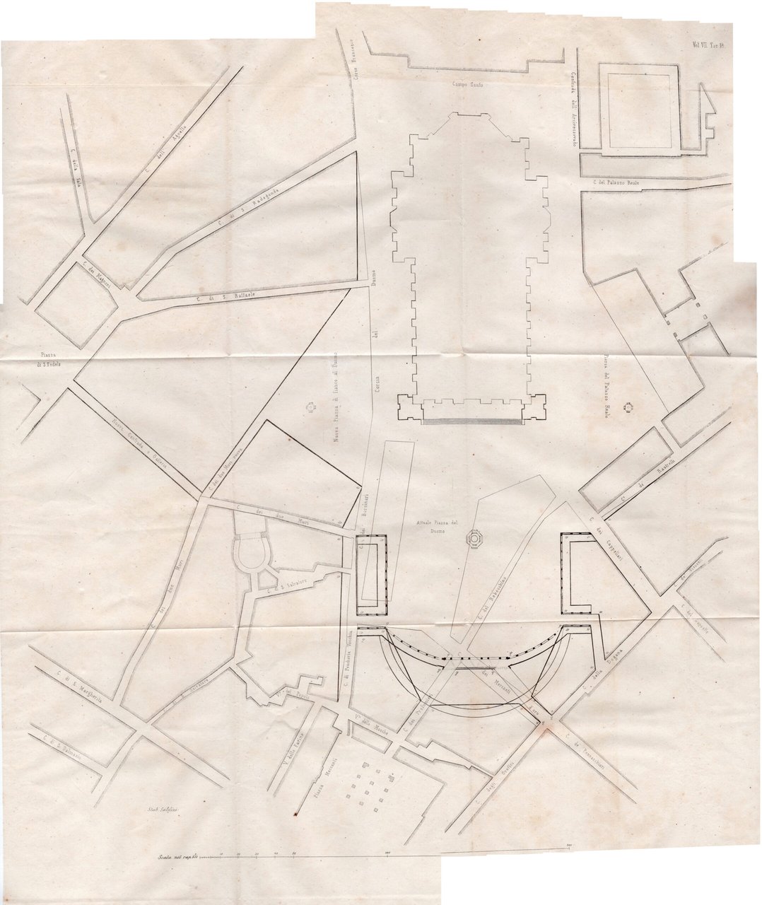 Progetto di ampliamento della Piazza del Duomo di Milano ing. …