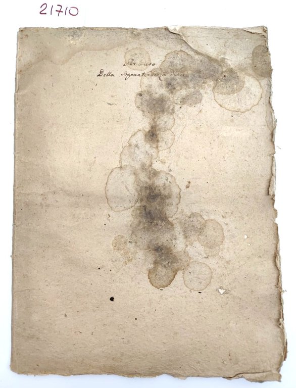 Provvedimenti ed istruzioni proposte al ministero dell'interno dalla soprintendenza generale …