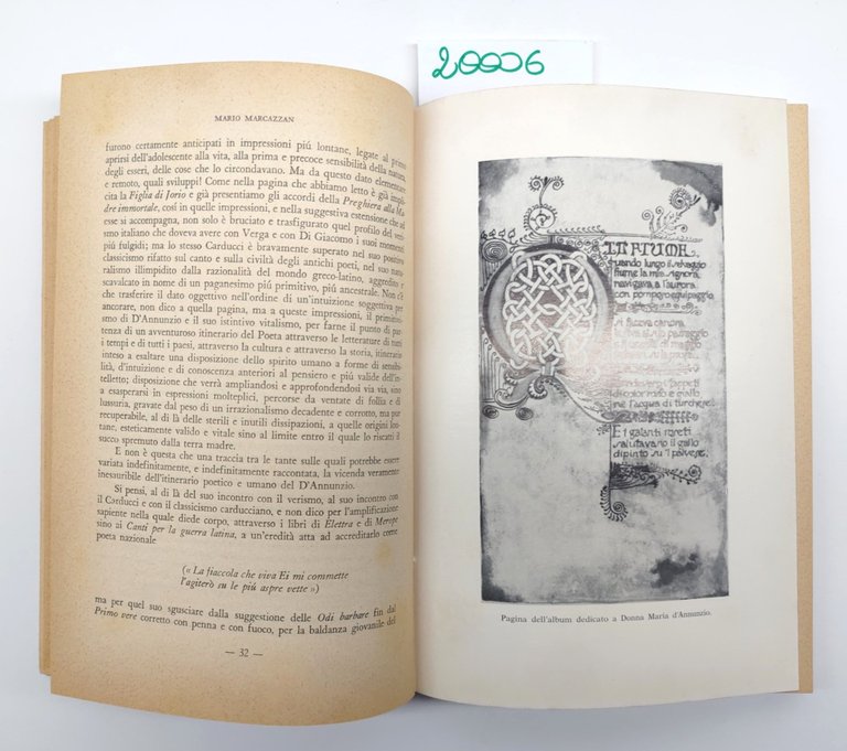 Quaderni Dannunziani fascicolo XXX XXXI 1965 Fondazione Il Vittoriale Degli …