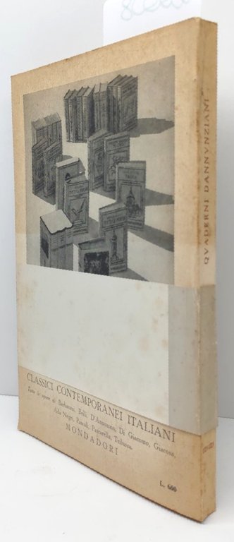 Quaderni Dannunziani fascicolo XXXIV XXXV 1966 Fondazione Il Vittoriale Degli …