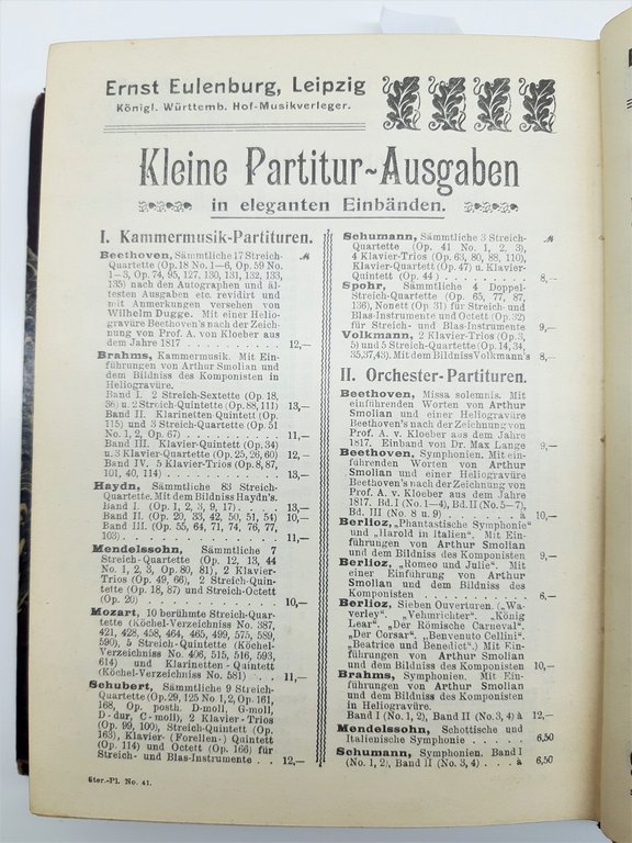 Quartetto d'archi Musica da camera Ludwig van Beethoven Leipzig 1895 | Immagine Gallery 6