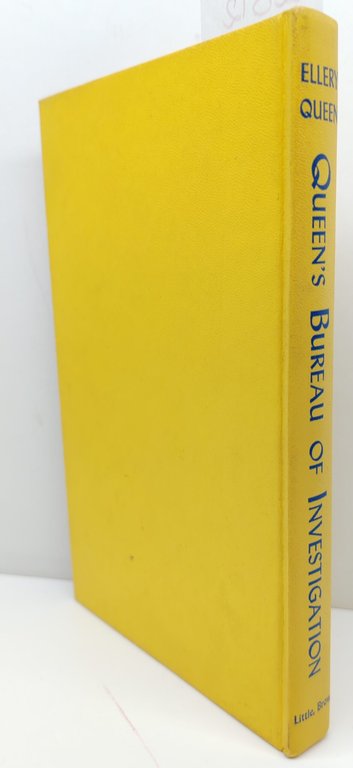 Queen's Bureau of investigation by Ellery Queen Little Brown and …