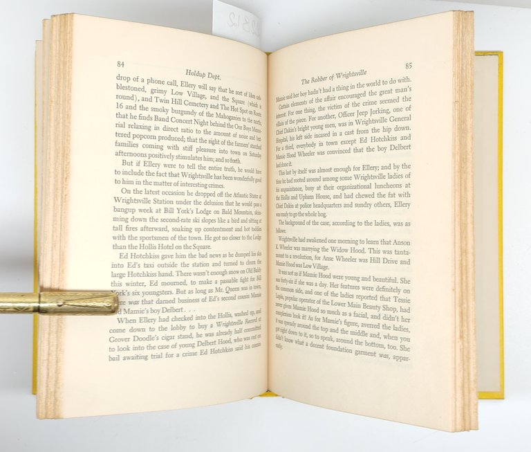 Queen's Bureau of investigation by Ellery Queen Little Brown and …