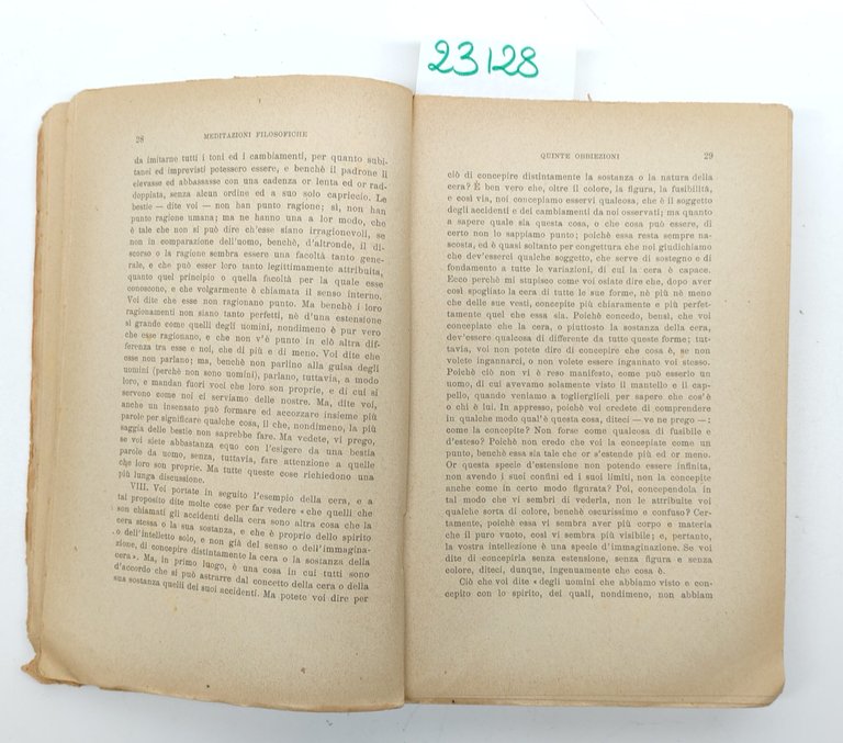 R. Descartes Discorso sul metodo e meditazioni filosofiche volume 2° … | Immagine Gallery 4