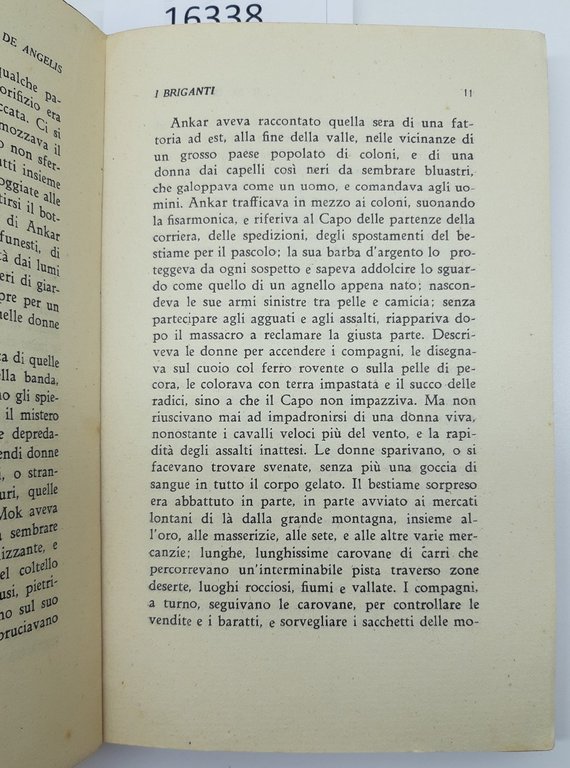 R. M. De Angelis I Briganti Donatello De Luigi 1∞ …