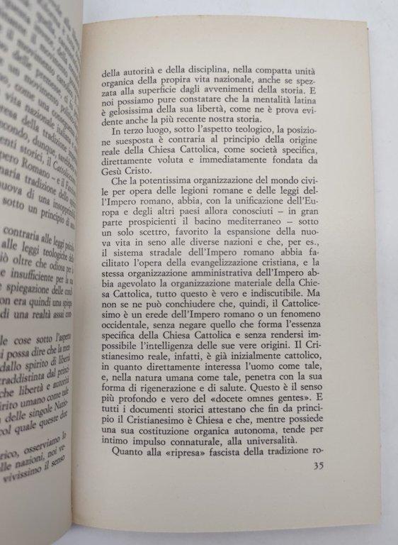 R. Spiazzi e collaboratori Cristianesimo e unità del mondo Idea …